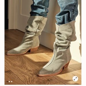 *black* Sway Low Free People Slouch Boot